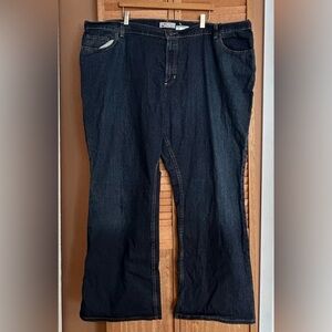 Womens Plus size 26 Regular NWT Old Navy dark Blue jeans stretch